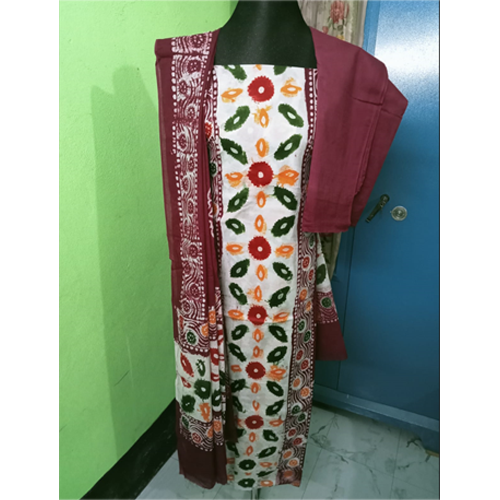 বাটিক প্রিন্টেড কটন সালওয়ার সেট