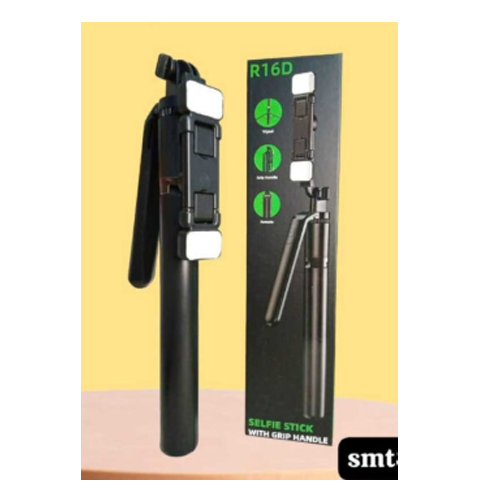 Long Selfie Stick Tripod Light