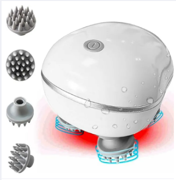 Smart Scalp Massager with Red Light - Electric, Portable, Waterproof Head Massager for Hair Growth - Image 6